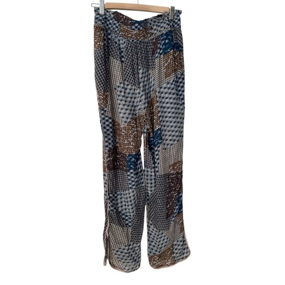 Wanderlux Patchwork Plaid Jogger Pant, Size L​​​​ - Picture 7 of 11